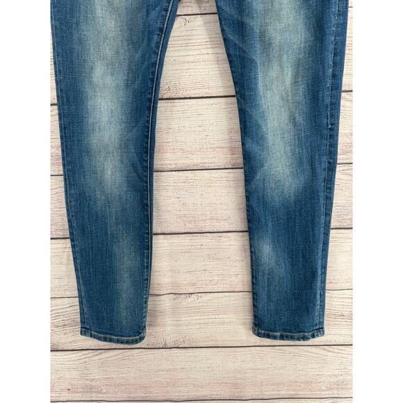 Scotch & Soda Skim Slim Jeans Mens 32x30 Blue Medium Wash Denim AMS Blauw - Picture 5 of 13